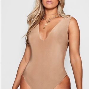 🆕 | 🌾 Boohoo Nude Caramel Bodysuit